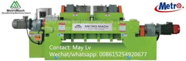 Woodworking Hard Wood Plywood Veneer CNC Rotary Peeling Clipping Lathe Machine photo-2