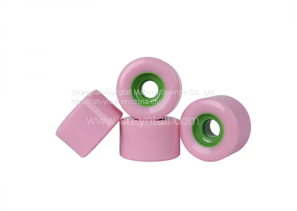 pu Wheels for Skate Board 70*45 PU Wheels Pink pu Pulley for Skateboard photo-5