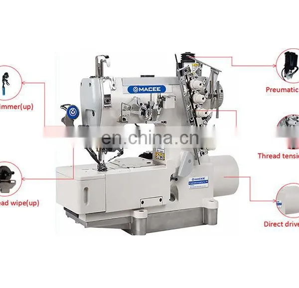 MC 500D-01CB/PUT-A DIRECT DRIVE HIGH-SPEED INTERLOCK SEWING MACHINE WITN AUTO THREAD WIPE(UP) AND AUTO TRIMMER(UP) photo-2
