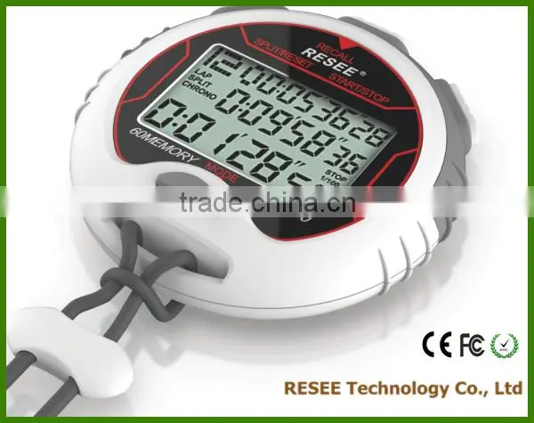 Digital countdown mode Chronograph 2014 hot selling