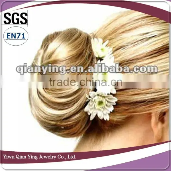 Fake Fashion Nature Blonde Synthetic Wigs Hair Buns Pieces Quality Choice photo-3