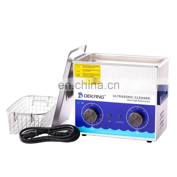 Factory Price 120W 3.2L Ultrasonic Cleaning Machine Mechanical Control for Components and PCB Boards