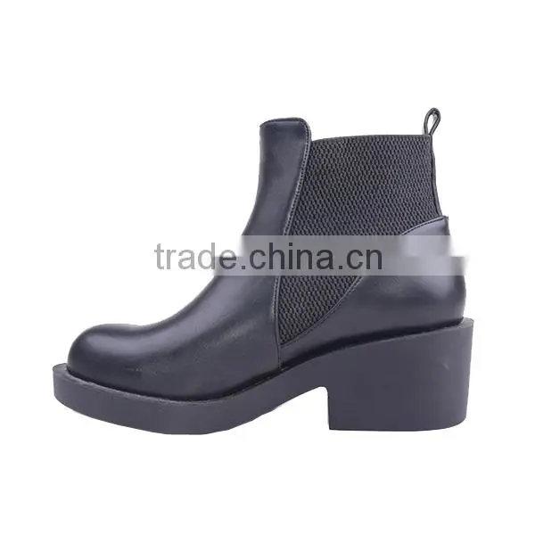New Style Ladies' Summer Motocross Racing Platform Chunky Heel Ankle Boots photo-4