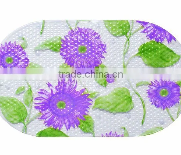 Plastic Transparent Floor Mat Pvc Rug Mat photo-2