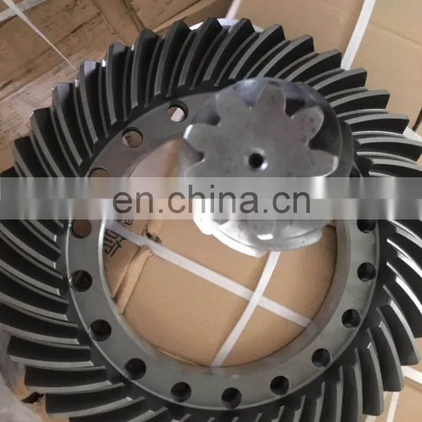 XCMG LW188 LW300 LW500 Wheel Loader Spiral Drive Axle Bevel Gear 275100167 DA1170.3-7 photo-5