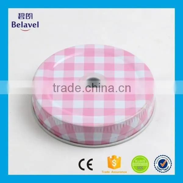 High Quality Food Standard Screw Cap for Mason Jar Colorful Custom Metal Jar Lid photo-6