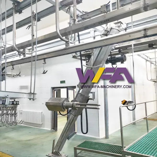 Turnkey Project Lamb Abattoir Sheep Skin Removed Equipment Goat Slaughter House Machine photo-2