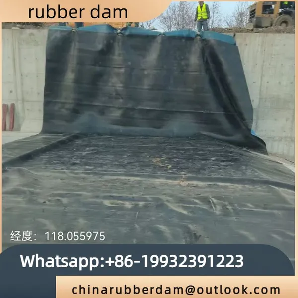 Water Filled and Inflatable Rubber Dam Bag Factory, Water Blocking Dam Customized According to Needs photo-4