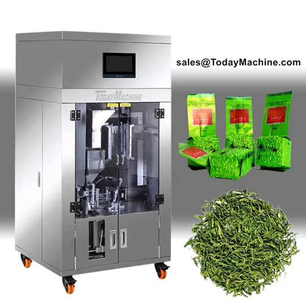 Automatic Tea Leaf Rice Coffee Salt Sugar Peaunt Granule Vacuum Premade Pouch Filling Packing Machine photo-3