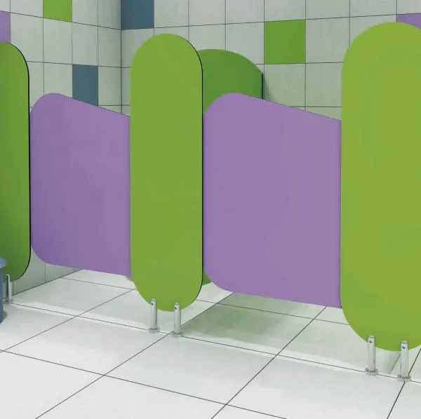 Water Resistant Children Nursery Bathroom Toilet Cubicle Partition photo-2