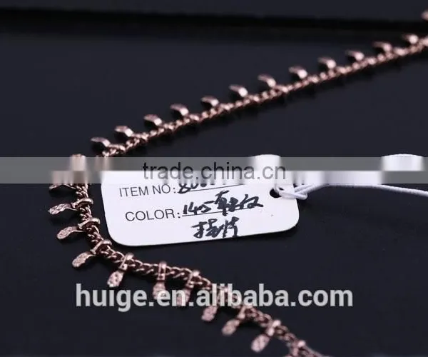 2015 China Gold Jewellery Long Fashion Chain & Coffee Gold Plated Link Chain photo-6