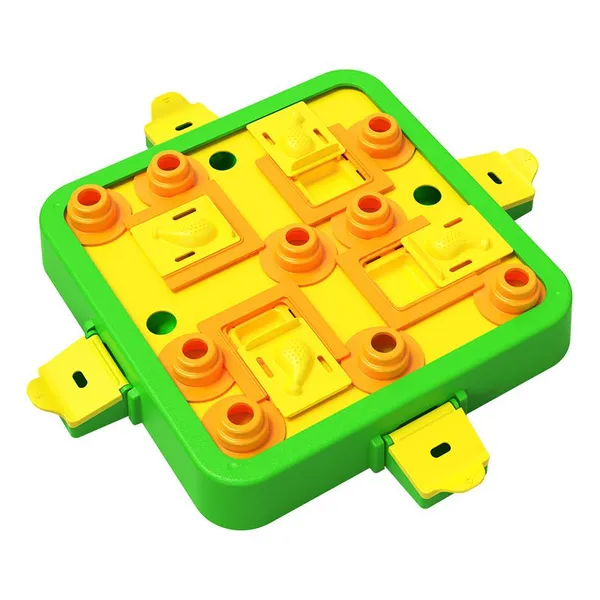 Custom Wholesale Pet Slow Feeder Bowl New Chessboard Design Cat Dog Puzzle Toy Interactive Feeding Dish photo-2
