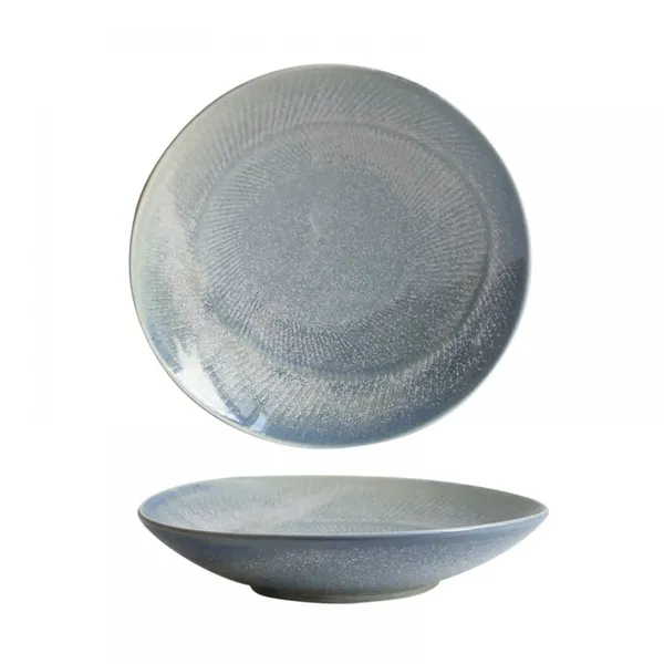 8-Inch Ceramic Soup Bowl, Duck Egg Blue, 1.4-Inch Deep, 8-Inch Diameter