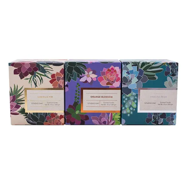 Tea Light Candle Box Insert Taper Display Cardboard Packaging Lid Design Competitive Price Paper photo-4