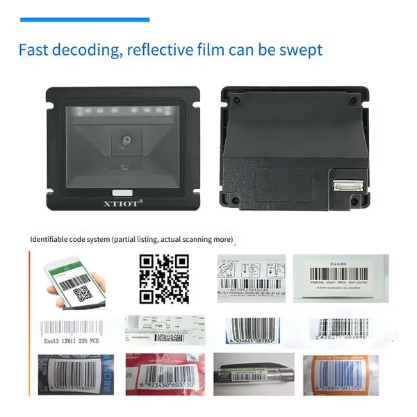 Xingtong Xt2601m 1d/2d Barcode Scanning Module, Embedded Scanning Module for Self-service Machines, Automatic Barcode Scanner photo-2