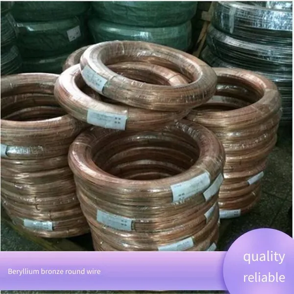 Beryllium Copper Straight Wire C17200, High Hardness Conductive Beryllium Bronze Round Wire, Beryllium Copper Electrode, Beryllium Copper Rod photo-3
