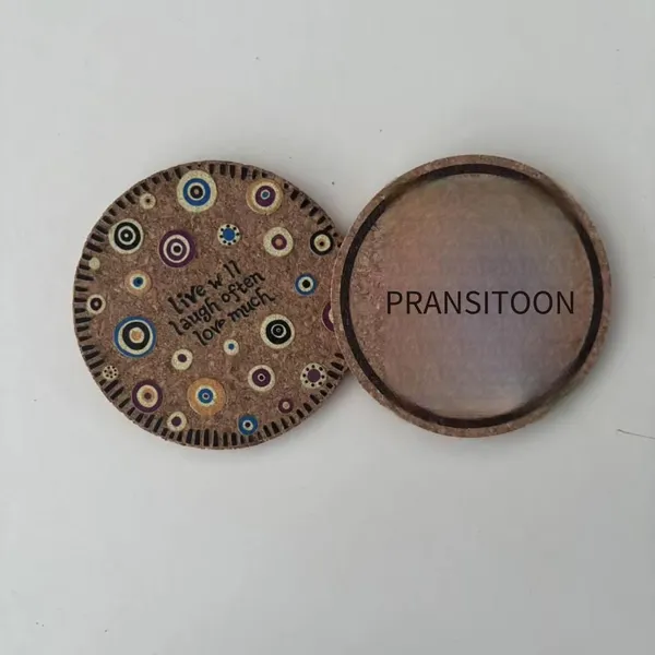 Customized Cork Pads for Heat Insulation, Waterproofing, and Moisture - Proofing. Various Patterns, Shapes, Coasters, Coffee Pads, Table Mats, Hanging Ornaments, Etc. Can be Customized.