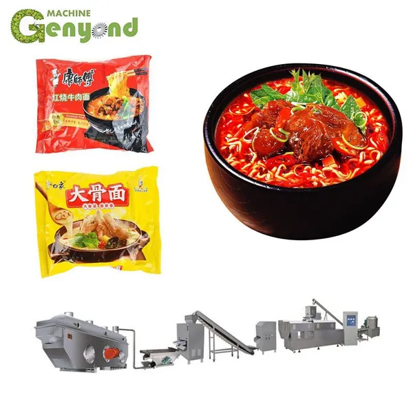 Shanghai Factory Cheap Non Fried Non-frying Instant Noodle Making Machine Equipment Processing Plant Production Line Price photo-6