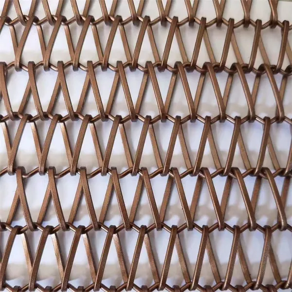 Architectural Decorative Wire Mesh for Building Facades and Interior Cladding
