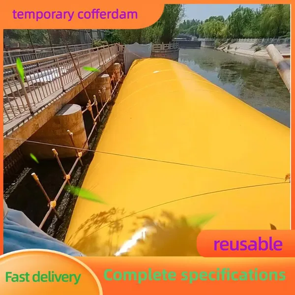 Foldable Soft Temporary Water Stop Dam Portable Mobile Flood Barrier For Emergency Water Blocking photo-3