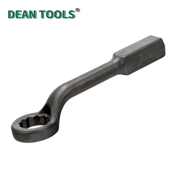 Deep Offset Striking Wrench, 46mm, 1 Year Warranty, Metric Deep Offset Ring End Slogging Wrenches photo-2