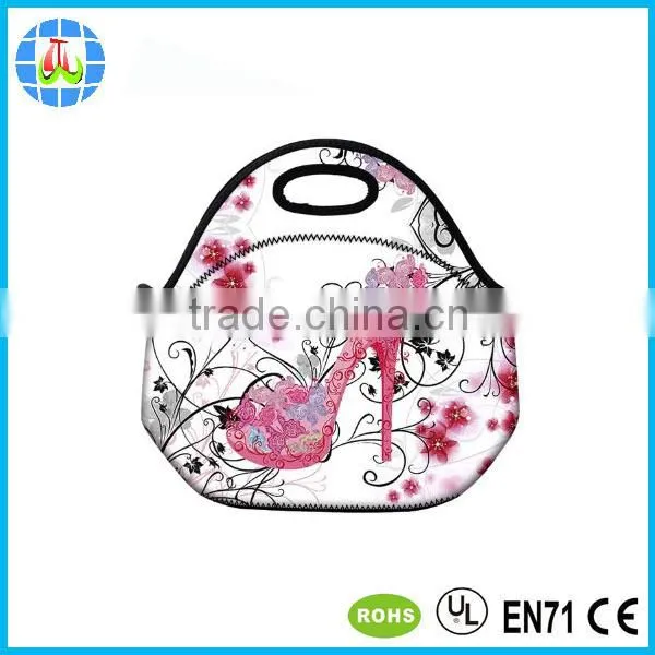 Christmas Design Neoprene Food Container With Adjustable Detachable Strap photo-4