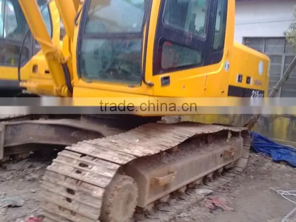 New Arrival Used Excavator Hyundai DH215 Oringinal Japan for Cheap Sale in Shanghai photo-2
