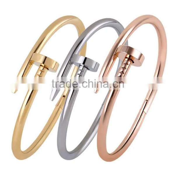 Wholesale Latest Design High Quality Chain Simple Cool Stainless Steel Bracelet for Women photo-6