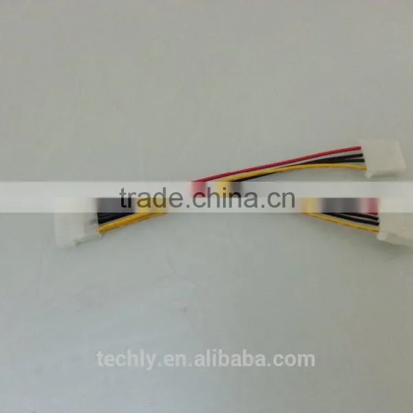 Splier Type Male to Female White Connector UL 1007 80C Wire Assembly photo-4