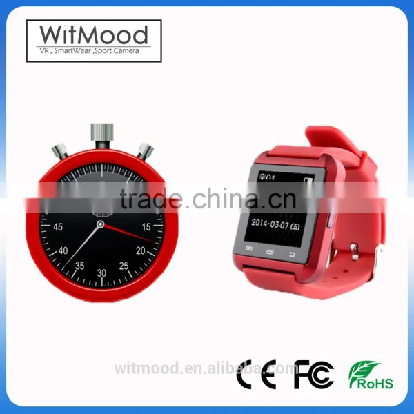 U8 Single Sim Card Smartwatch, u8 Smart Watch Manufacture ce Rohs Wholesale Wifi Smart Watch Camera photo-5