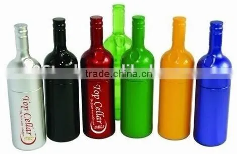 Pastic 2.0 Pendrive Red Wine Bottle USB Flash Drive photo-3