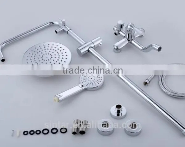 Hot Sale Wall Mounted Bathroom Bath Rain Shower Set Supplier's Choice photo-3