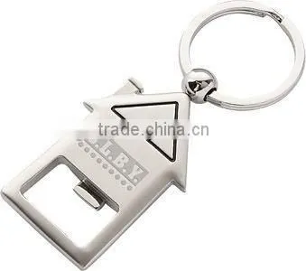 Most Competitive Krisite Metal House Shaped Keychain photo-2