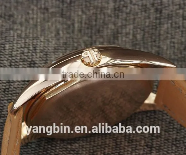 New Design Vintage Market Stainless Steel Case Swiss Business Watch photo-3