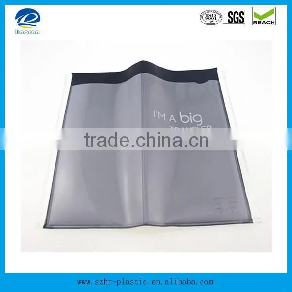 New Design High Quality PVC Ticket Holder,passport Organizer With Zipper on Each Side photo-3