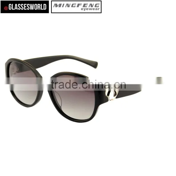 Popular Brand Acetate Sunglasses Anti UV 400 Sunglasses Made in China photo-5