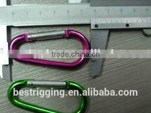 Aluminum Red 5mm Snap Hook Egg Type photo-5