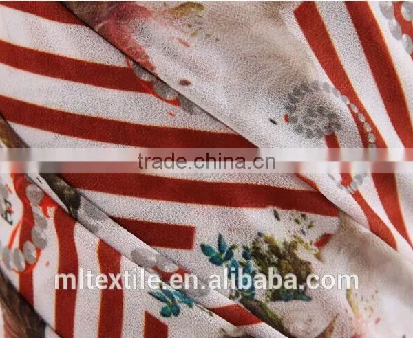 Wholesale Printed Rayon Fabric for Qipao photo-3