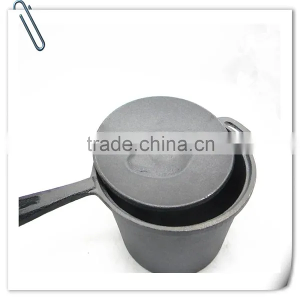 Different Sizes Single Hand Cast Iron Pan photo-3