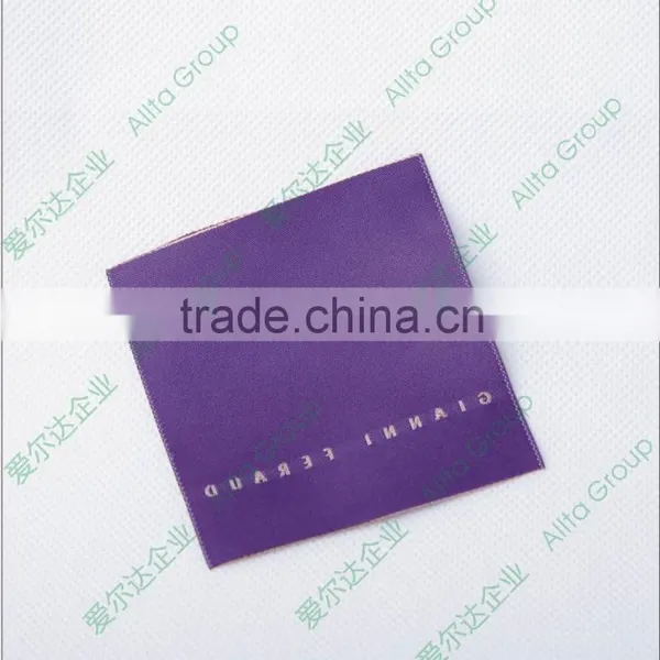 High Density and Soft Custom Woven Garment Label photo-5