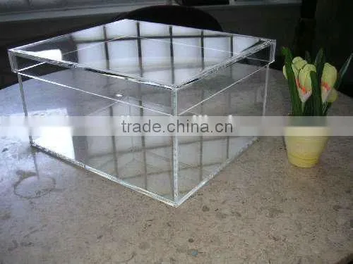 Customized Clear Acrylic Box, Acrylic Gift Box photo-2