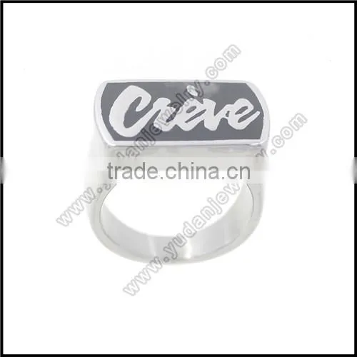 Customized Stainless Steel Ring Jewelry photo-2