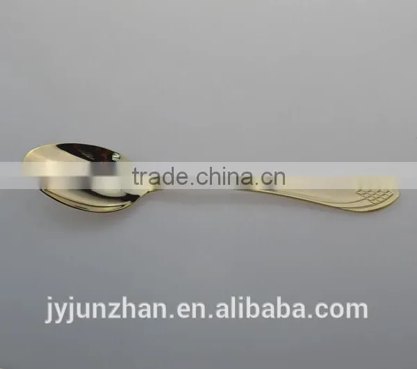 Perfect Gold Stainless Table Knife With High Mirror Polishing and Low Price photo-2