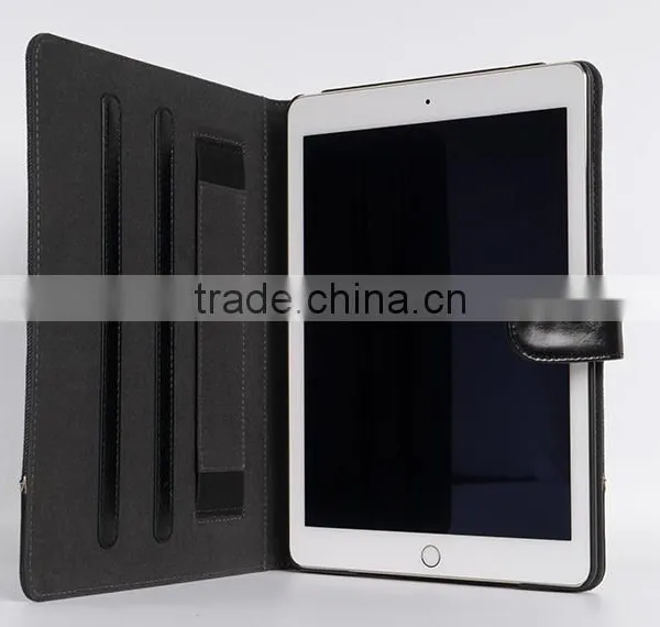 Blue Jean & Genuine Leather Protective Cover Case Tablet photo-2