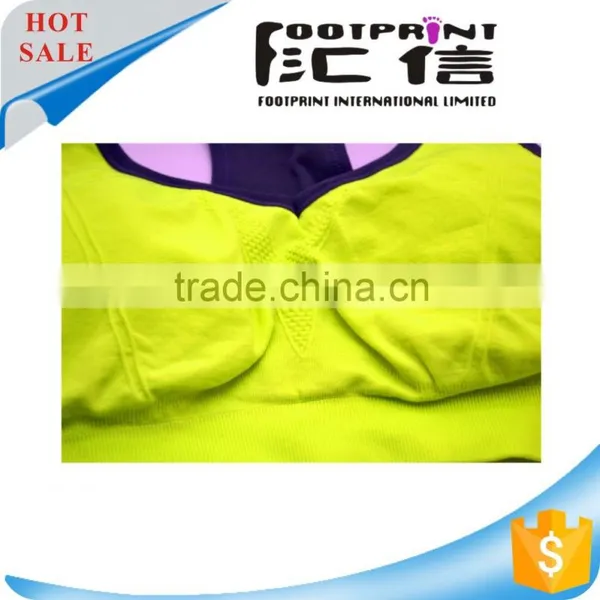 Sexy Seamless Yoga Tops Women Underwear Sports Bra photo-2