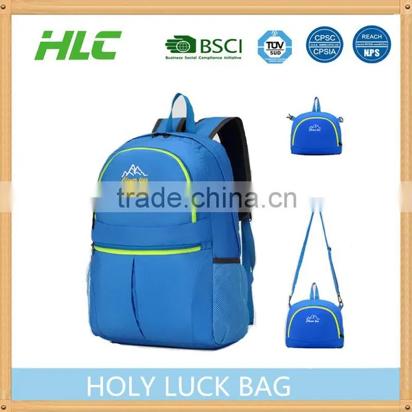 Waterproof Backpack Nylon Backpack Travel Foldable Backpack Bag photo-2