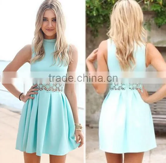 New Designs Elegant Summer Sexy Sleeveless Dress for Women/ Quality Choice photo-2