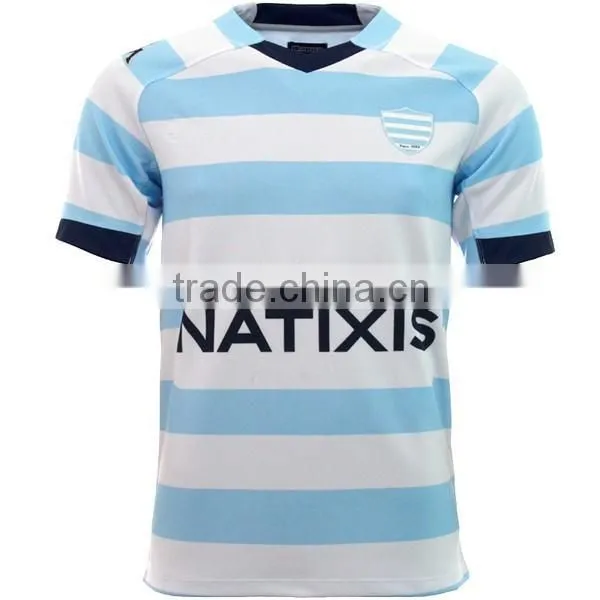 Stripe Custom Rugby Jersey With Tackle Twill photo-3