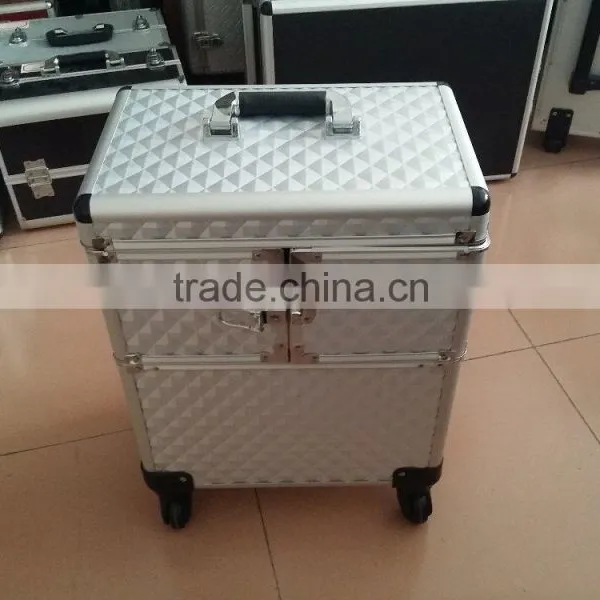 Trolley Vanity Beauty Box With 360 Degree Wheels photo-4
