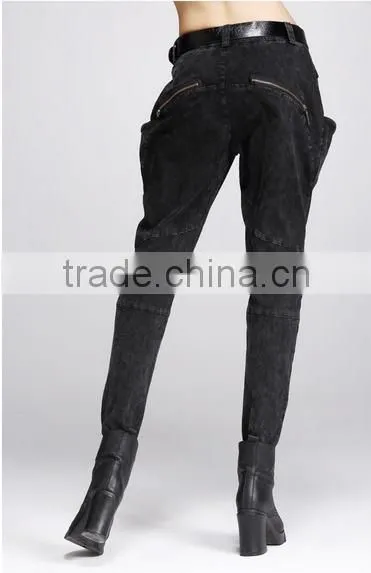 Jeans Woman Feet Harem Pants Women Slacks Spring New Personality Europe Joker Slim Slimming Pants photo-6